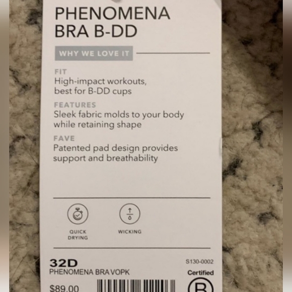 Athleta Phenomena sports bra 38C - Picture 7 of 7